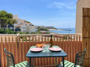 Studio refait en 2024 avec terrasse, climatisation et parking, à 50m de la plage - FR-1-338-588